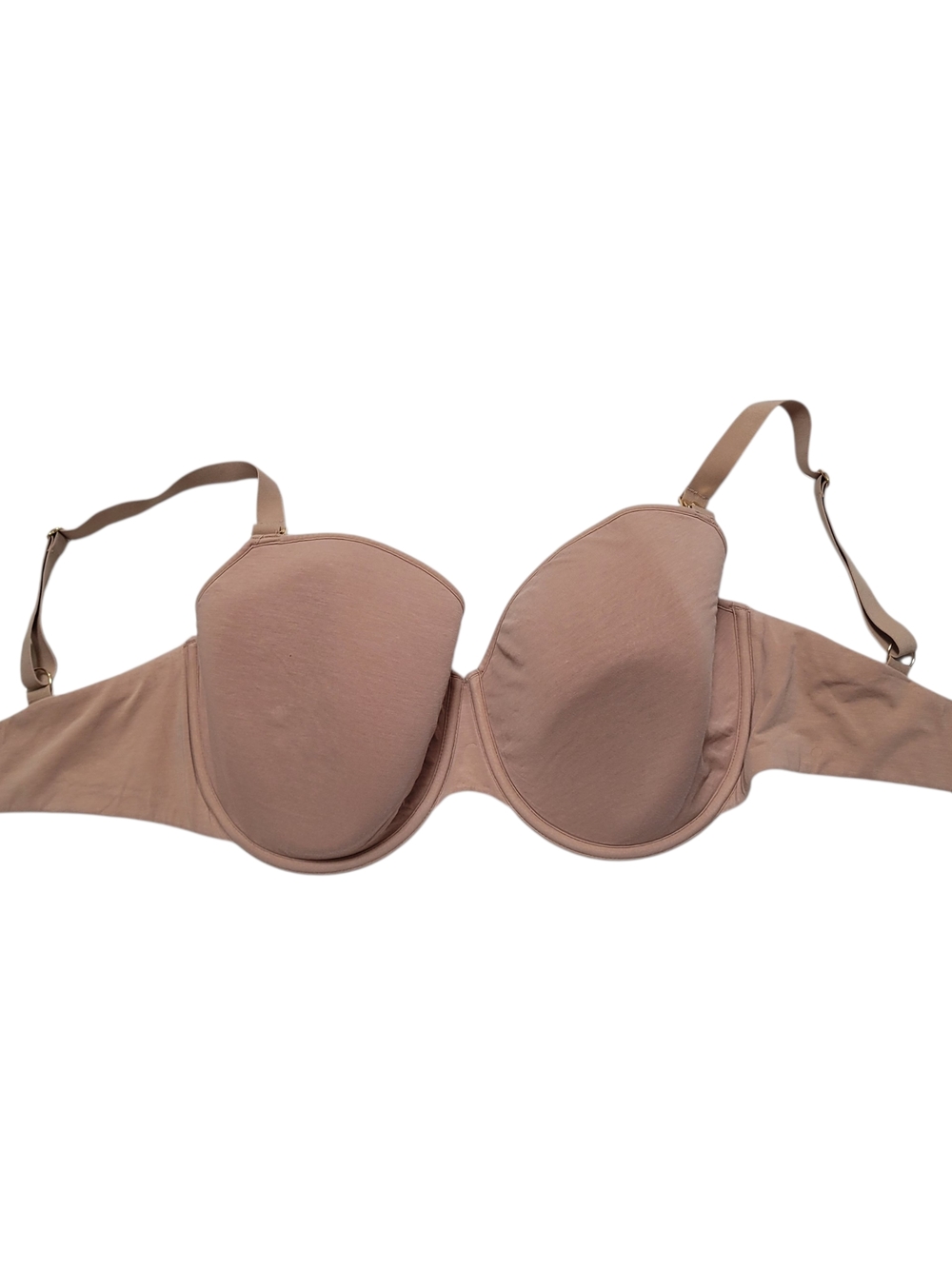 Maternity Nursing Bra ThirdLove 34H Beige Gold Tone Molded Cups Underwire Comfy
